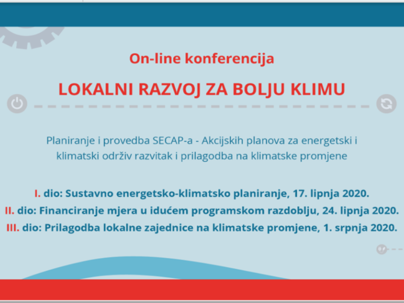 On-line konferencija: Lokalni razvoj za bolju klimu